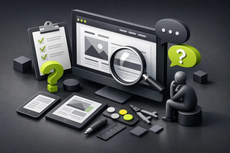 Article cover: 12 Questions to Ask Before Hiring Web Design