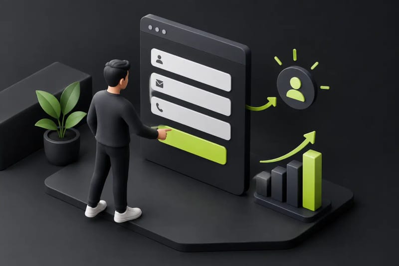Article cover: How to Optimize Forms for Leads That Convert