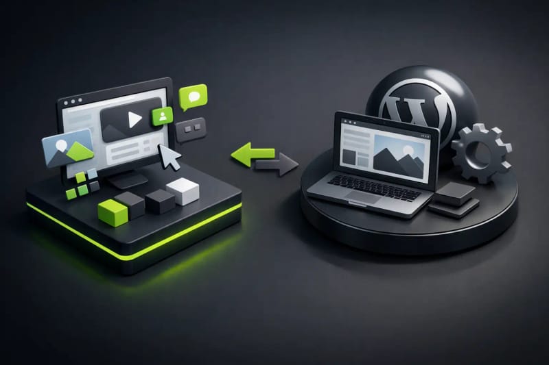 Article cover: Visual CMS vs WordPress: Which One Powers Your Site?