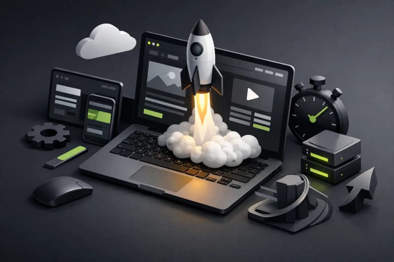 Article cover: How to Launch a Website Fast and Well