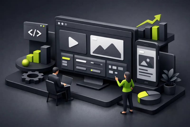 Article cover: Webflow for enterprises: when it really makes sense