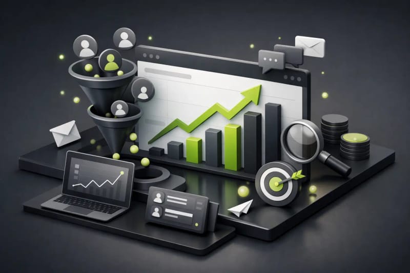 Article cover: Real Case Study: Lead Increase on a Website