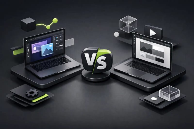 Article cover: Webflow vs Framer for Enterprises
