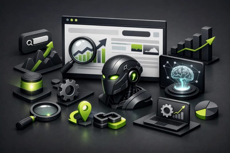 Article cover: SEO with artificial intelligence: what actually works