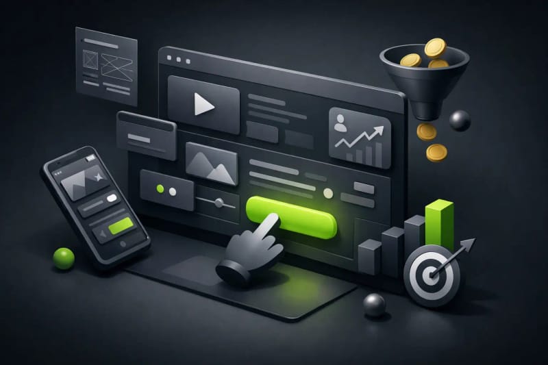 Article cover: UX UI Web Design That Actually Converts