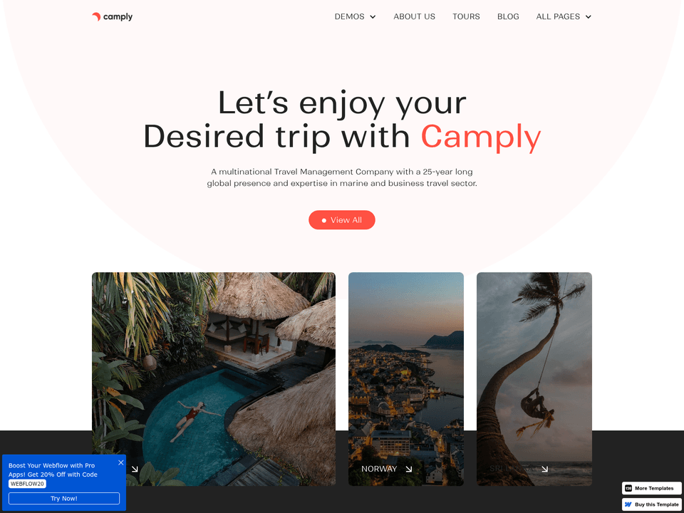Camply 128 — vista 1