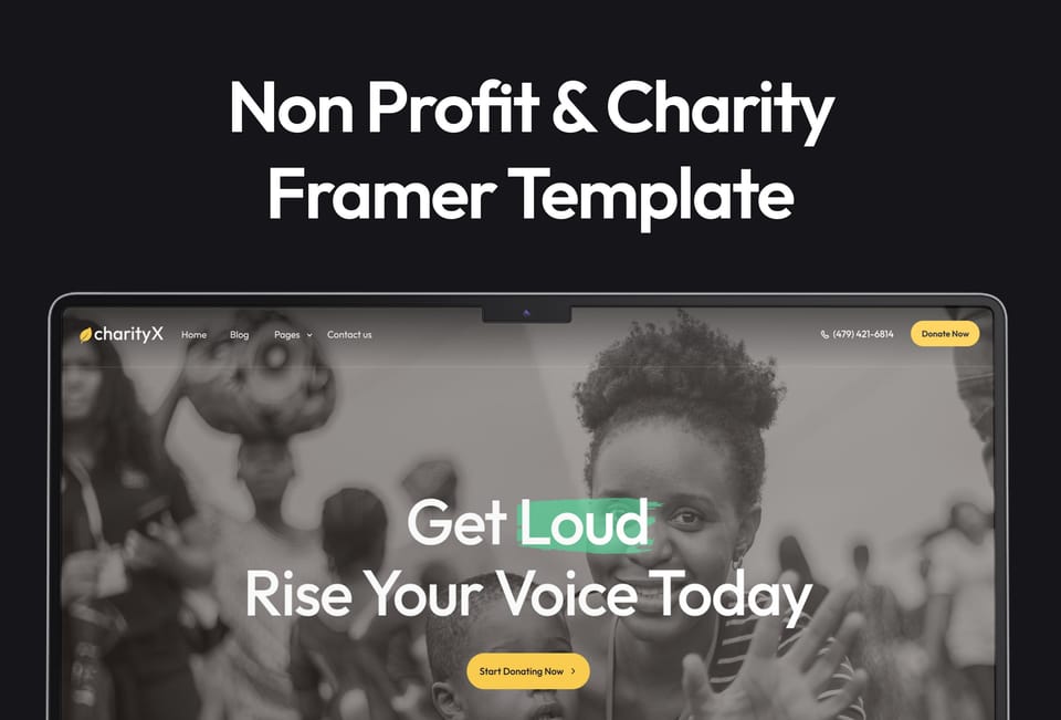 CharityX — vista 1