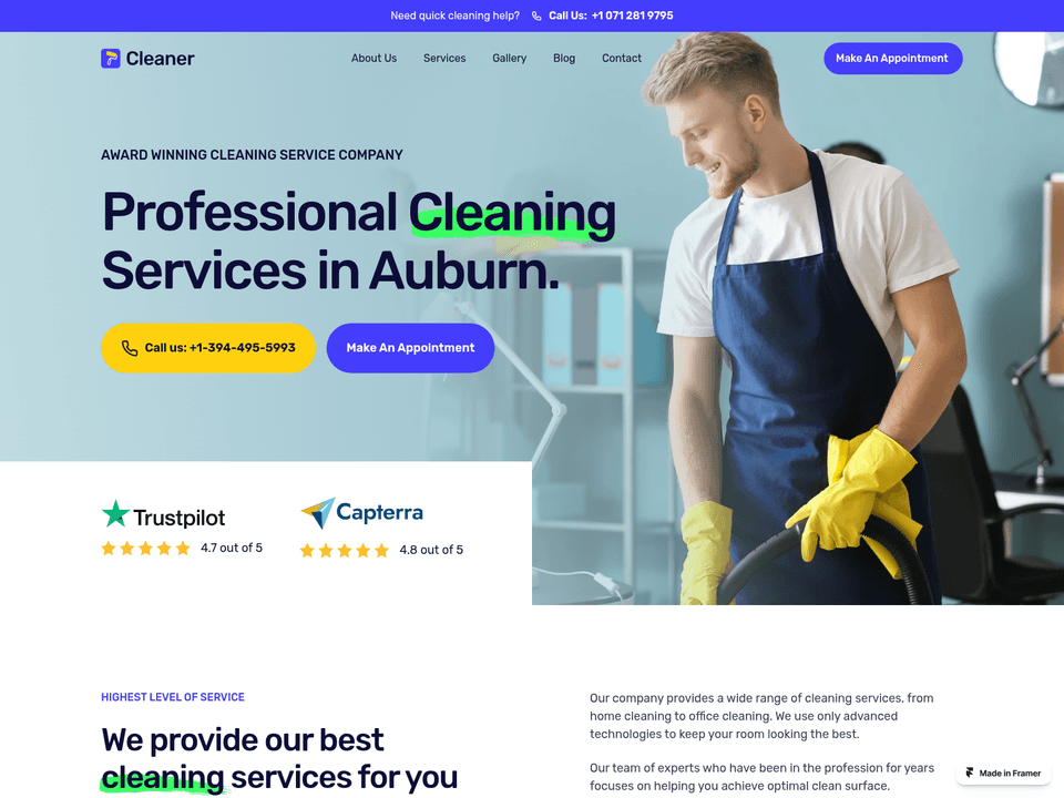 Cleaner — vista 3