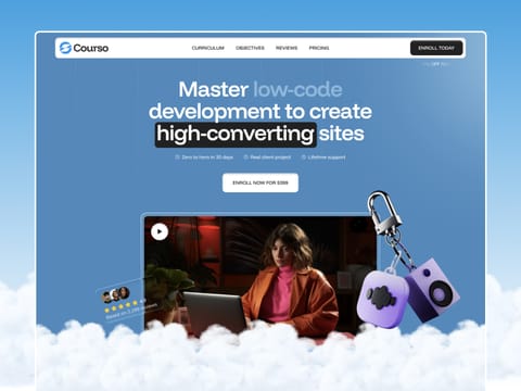 Courso — web Flow™