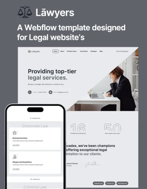 Lwyers — web Flow™
