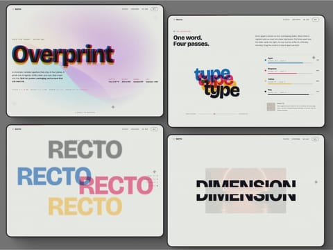 Overprint — web Flow™
