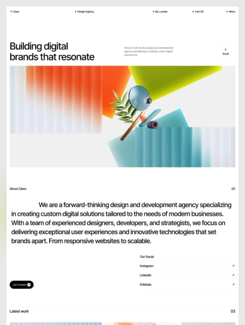 Clavo — web Flow™