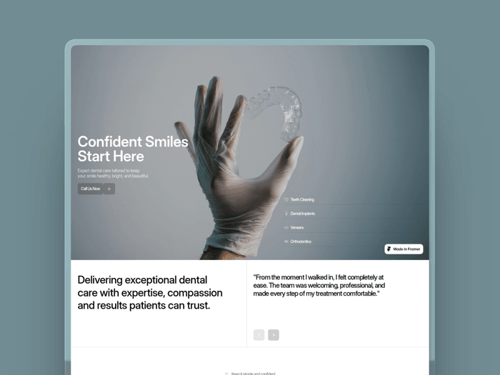 Portada de Dentora Clinic