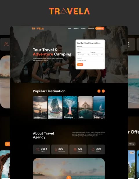 Travela — web Flow™