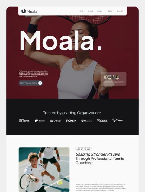 Moala — web Flow™