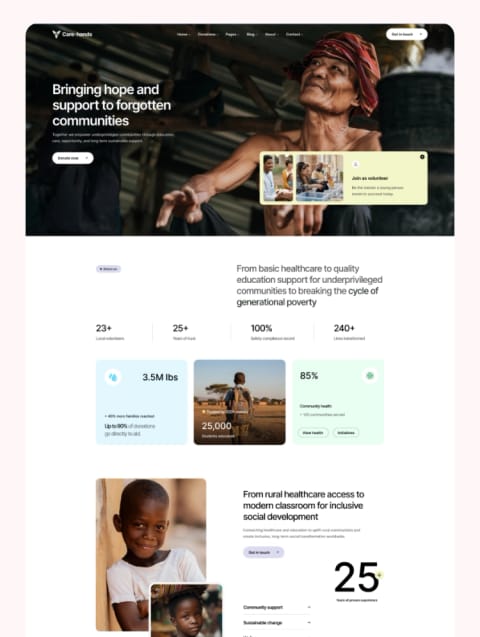 Care Hands — web Flow™