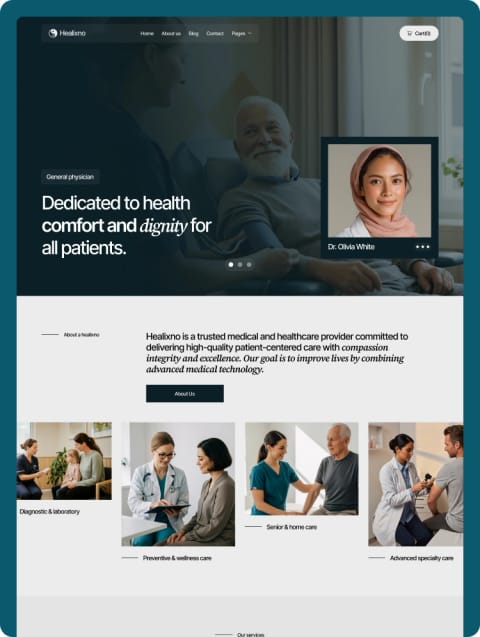 Healixno — web Flow™