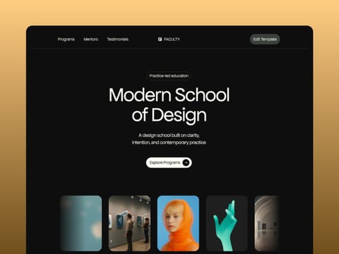 Faculty — web Flow™