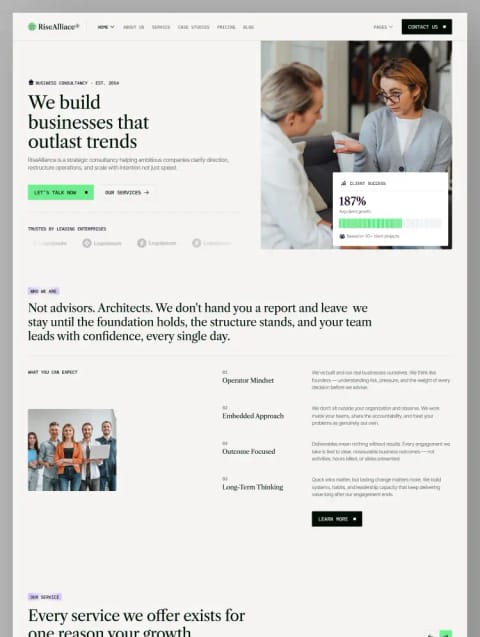Rise Alliace — web Flow™