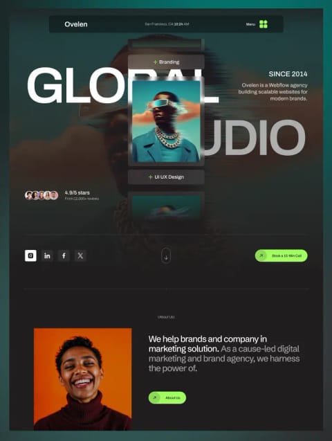 Ovelen — web Flow™
