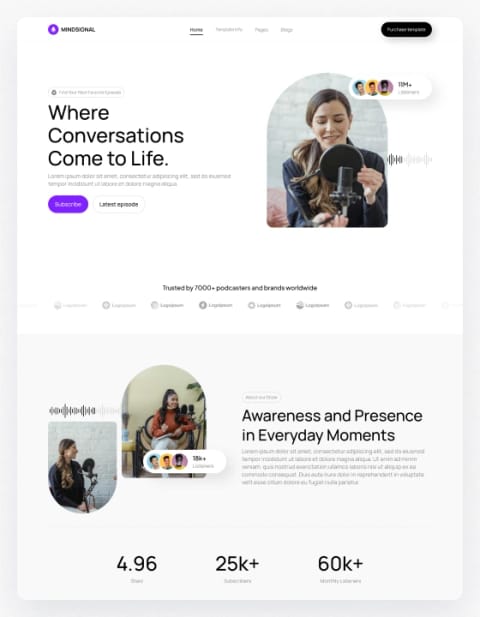 Mindsignal, web Flow™