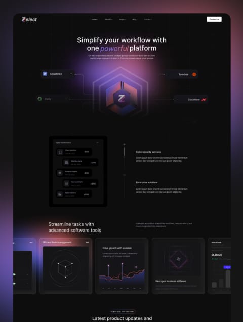 Zelect — web Flow™