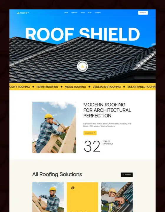 Roofify — web Flow™