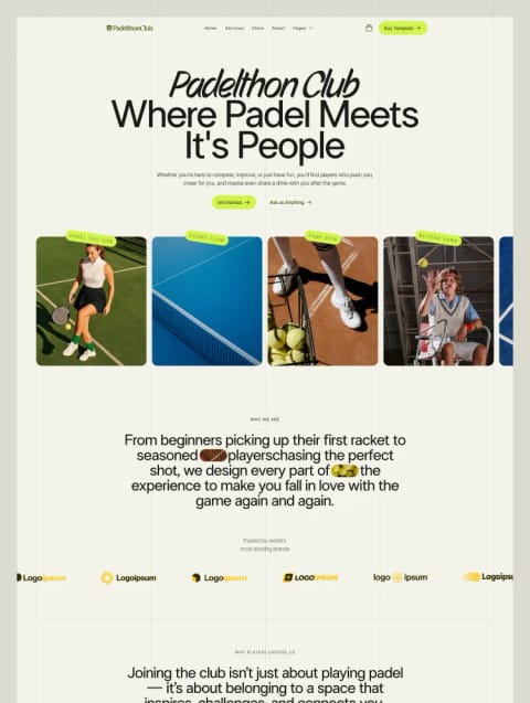 Padelthon — web Flow™