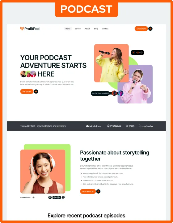 ProfitPod, web Flow™