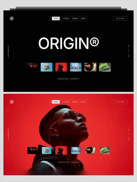Origin Studio — web Flow™