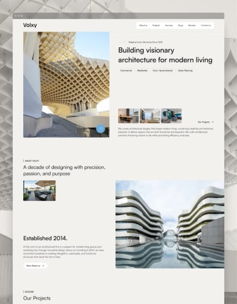Volxy — web Flow™