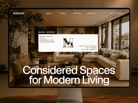 La Maison — web Flow™