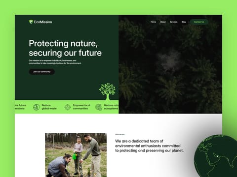 EcoMission — web Flow™