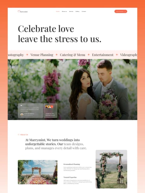 Marrymint — web Flow™