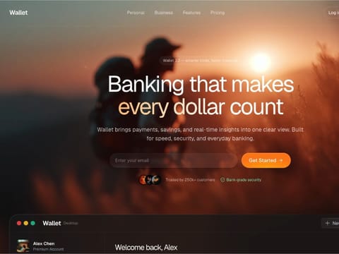 Wallet BNK — web Flow™