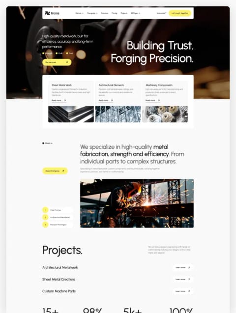 Ironis — web Flow™