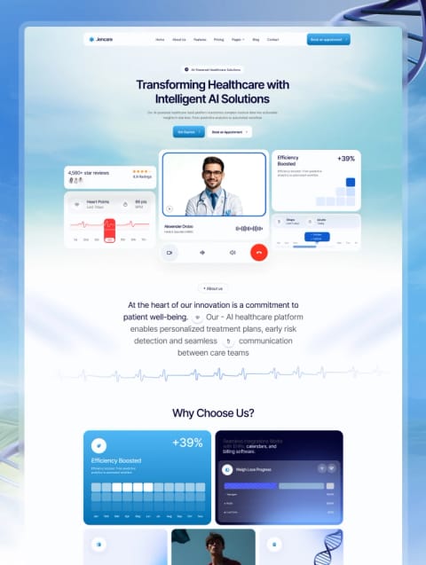 Jencare — web Flow™