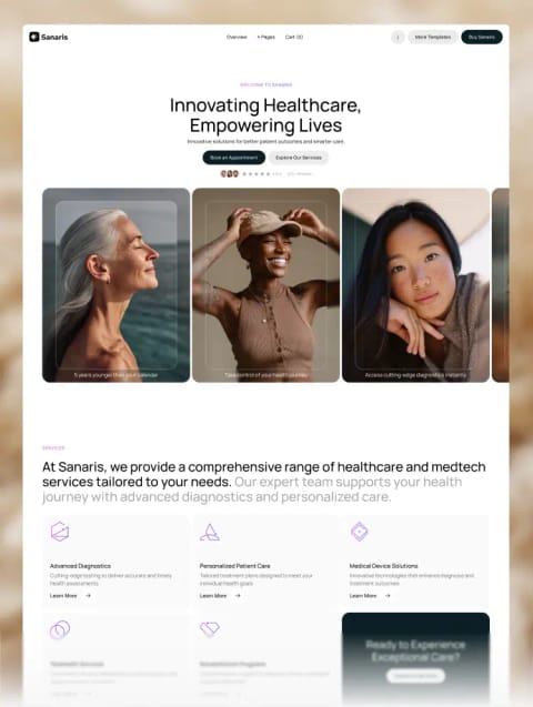 Sanaris — web Flow™
