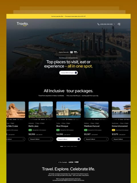 Travito — web Flow™
