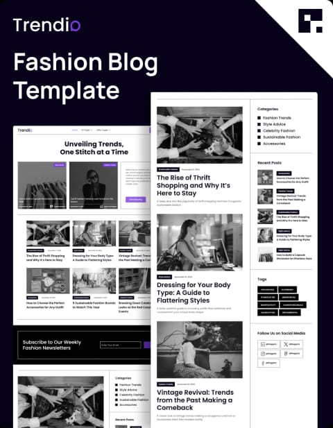 Trendio — web Flow™
