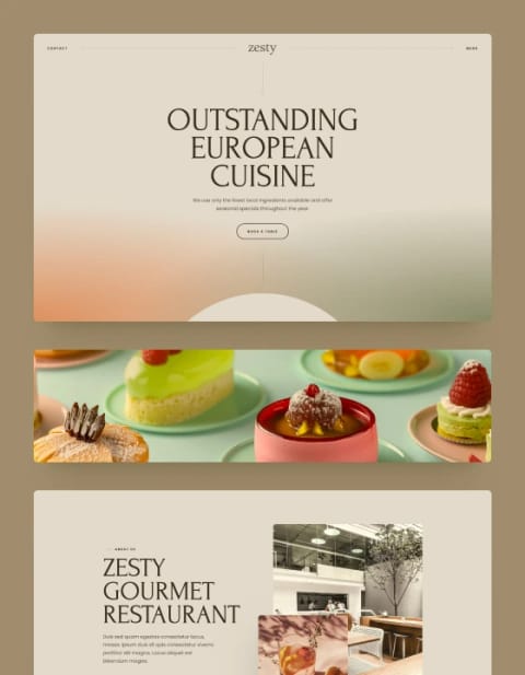 Zesty, web Flow™