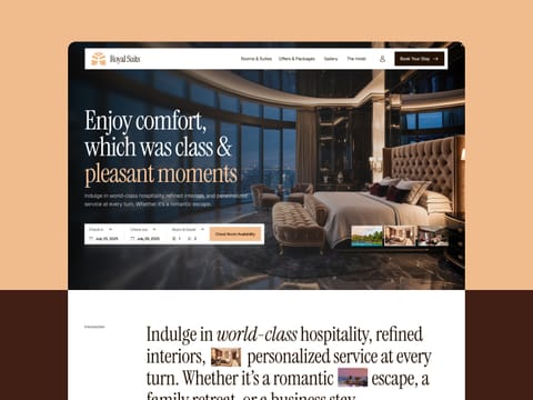 RoyalSuits — web Flow™