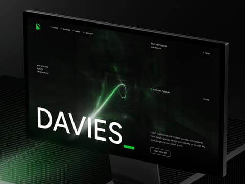 PortfolioDav — web Flow™