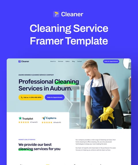 Cleaner, web Flow™