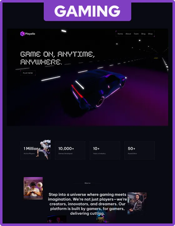 Playello — web Flow™