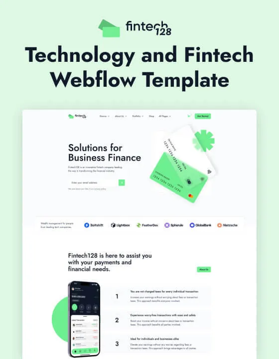 Fintech 128 — web Flow™