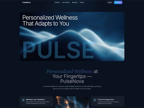PulseNova — web Flow™