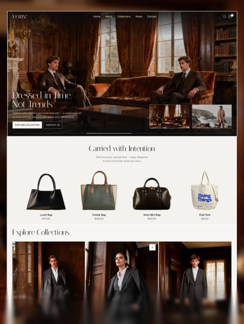 Verin — web Flow™