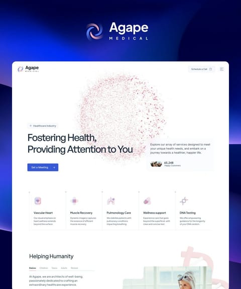 Agape, web Flow™