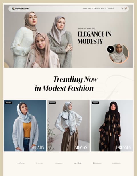 ModestWear — web Flow™